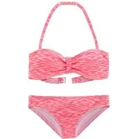 Venice Beach Bandeau-Bikini regulierbares Top, seitliche Stäbchen