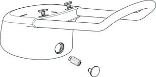 Ideal Standard Klinikgriff 140mm Chrom B961237AA