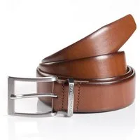 TOM TAILOR Ledergürtel TTBILL 3.5 cm breiter Herrengürtel, Freizeit- und Anzugsgürtel, bis Gr. 120