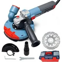Fanztool Winkelschleifer Betonschleifer max. 1900 W mit bürstenlosem EC-Motor Tragkoffer, (Set)