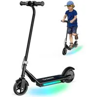 iscooter Miniscooter Elektro-Kinderroller Kinder von 6-12 Jahren mit magnetischer Aufladung, (1 tlg), 150W, 16km/h, LED-Anzeige, farbige Lichter, Doppelbremsen