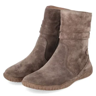 Josef Seibel Barfußstiefeletten WYNONA 13 - Gr. 37 - Taupe - Rauleder