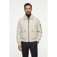 BOSS ORANGE Blouson Oking mit abnehmbarem Kragen