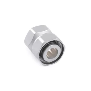Terma Adapter auf Stahl HEXAGON GW 24-19-GW 1/2" , TGAST007, Silber TGAST007
