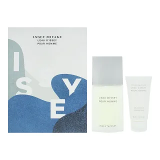 Issey Miyake L'eau D'issey Pour Homme Eau de Toilette 75ml + Duschgel 50ml Geschenkset für ihn