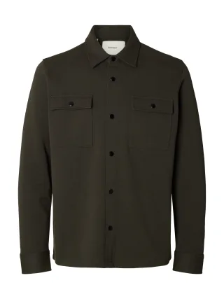 SELECTED MEN - SLMJACKIE SWEAT JACKET NOOS Peat - Gr. - XXL