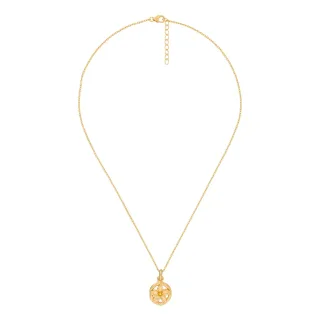 Orphelia Damen-Kette aus 925er Sterlingsilber mit Anhänger – Gold ZH-6029/1