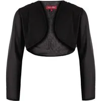 G.O.L. Bolerojacke Chiffon Schwarz Leicht und fluffig