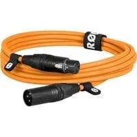 Premium XLR-Kabel XLR3M-O orange orange, 3 Meter