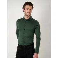 DESOTO Langarmhemd Jerseyhemd Casual Kent