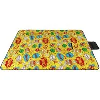 Picknickdecke, Bestlivings, 80 x 120 cm, wasserabweisend mit Fotodruck, Stranddecke