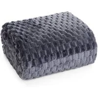 Wohndecke CINDY/6, Design91, Tolle Struktur, Waffelmuster, Weich, Karierte Decke, Karomuster