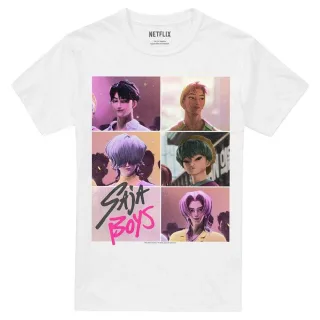 K-Pop Demon Hunters - "Era" T-Shirt für Herren/Damen Unisex (Weiß/Weiß)