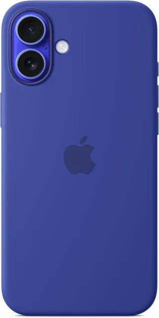 Apple Silikon Case mit MagSafe [für iPhone 16 Plus] ultramarin