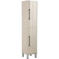 welltime Hochschrank Florenz Breite 30cm,Badezimmerschrank,Badschrank,2 Türen