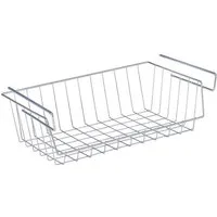 WENKO Organizer, Aufbewahrungskorb zum Einhängen am Regalboden, Befestigung ohne Bohren