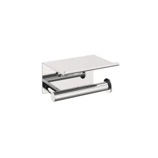 Cosmic Architect s+ Papierhalter mit Deckel 15,5x12x9CM, chrom, 2350159 WJC235A0059001