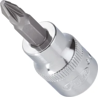 VIGOR Schraubendreher-Einsatz, 3/8 Zoll, Pozidriv Profil PZ - V2289N