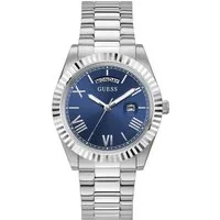 Guess Quarzuhr CONNOISSEUR GW0265G7, Armbanduhr, Herrenuhr, Datum, Wochentag, Edelstahlarmband