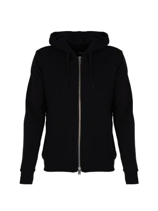 Les Hommes Sweatshirt Full Zip Herren schwarz
