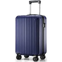 Abistab Hartschalen-Trolley Hartschalen Koffer, robuster Reisekoffer, 4 Rollen, mit Zahlenschloss, Koffer & Trolleys 57/66/76cm, 40/60/100L