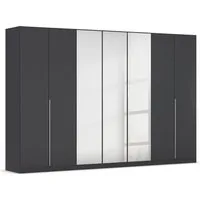 OTTO home Drehtürenschrank Kleiderschrank Schrank Garderobe AGORDO mit Dekor- oder Hochglanzfront (in zwei Griff-Farben, Breiten 91-405 cm) durchdachte Innenausstattung, in 8 Breiten und 2 Höhen MADE IN GERMANY