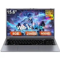 bvate RK60 Laptop 15.6 Zoll 8GB RAM 256GB SSD 1920x1080 Notebook (Celeron N5095, Celeron N5095, 8 GB, 256 GB SSD, 180° Drehung/Low Blue Light-Zertifizierung/Deutsche Tastaturaufkleber)
