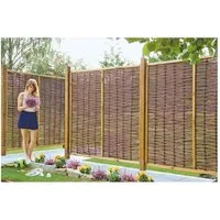Tetzner & Jentzsch Gartenzaun FOGO Weidengeflechtzaun