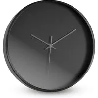Miraval Wanduhr Analoge Wanduhr: Klassisches Design in Schwarz