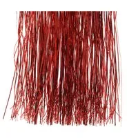 Kaemingk Lametta, Lametta 40x50cm - Weihnachtsrot