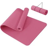 Good Nite Yogamatte Gymnastikmatten mit Tragegurt – 10 mm dick, 183x61 cm (1-St), rutschfest, komfortabel, 183x61x1 cm