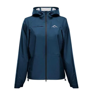 Nike - "Trail" Kapuzenjacke für Damen (Marine/Braungrau)