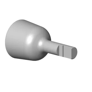 Dornbracht Verlängerung Ersatzteile 092906117 D. 16 x 37 mm roh vernickelt 092906117-07