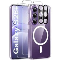 MSM Handyhülle 5in1 Schutzglas (Display + Kamera) für Samsung Galaxy S26 Plus MagSafe