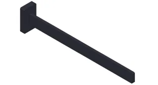 Giese Handtchhalter starr schwarz matt, 91670-14 91670-14