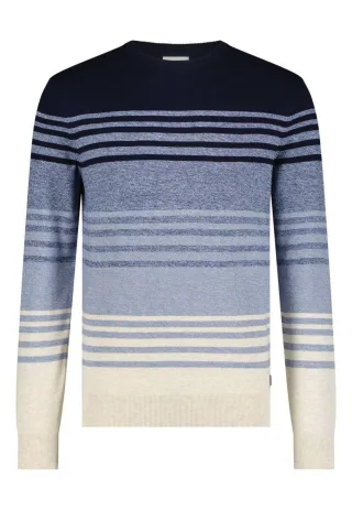 State of Art - Pullover mit Streifen beige - Gr. - L