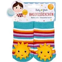 COPPENRATH DIE SPIEGELBURG Feinsöckchen Baby Glück Rasse-Söckchen Sonne 22208