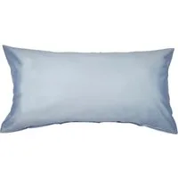 Janine Kissenbezug Colors Mako Satin, (2 Stück), mit Reißverschluss, uni Kissenhülle, feinfädig, 100% Baumwolle