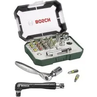Bosch Accessories Bit-Set Bosch Accessories Promoline 2607017392 Bit-Set 27teilig Schlitz, Kreuz
