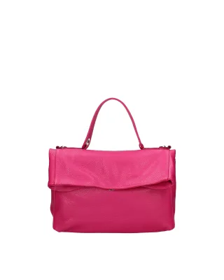 Viola Castellani Umhängetasche in einem Rucksack umwandelbar Frauen FUCHSIA