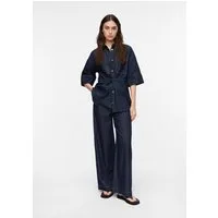 comma Weite Jeans Jeans-Hose ANNA - Leichte Wide Leg Jeans