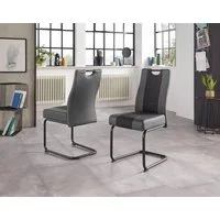 HELA Esszimmerstuhl Erika S (Set, 2 St), 2 oder 4 Stück, komfortable Federkern Polsterung, Freischwinger