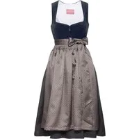 Krüger Madl Dirndl Midi-Samtdirndl Lioraen