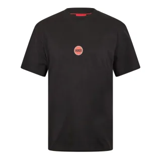 Hugo - T-Shirt für Herren, Baumwolljersey (Schwarz)