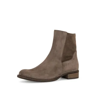 pius gabor - sportliche Stiefeletten Materialmix Leder/Lederimi braun - Gr. - 6 UK