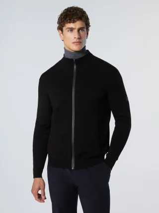 North Sails Pullover Geklebter durchgehender Reißverschluss