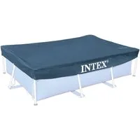 Intex Pool-Abdeckplane Abdeckplane rechteckig 450x220cm Überhang 20cm 28039