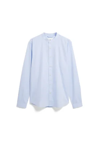 Armedangels - TOMAASAS LONGSLEEVE SHIRT wedgwood - Gr. - XL
