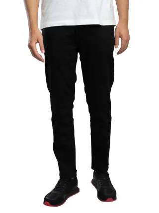 HUGO 634 Tapered Jeans, Schwarz
