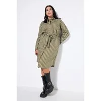 Studio Untold Midikleid Hemdblusen-Midikleid oversized Streifen